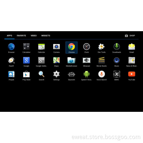 Eweat 902 Android 4.4 Kitkat tv box Realtek 1195 full HD 1080p 4k 3D media player